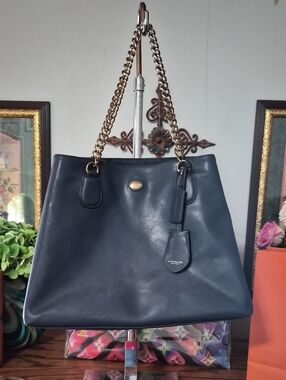 Coach Peyton Saffiano Leather Tote